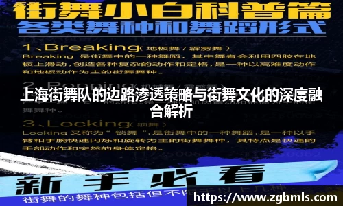 上海街舞队的边路渗透策略与街舞文化的深度融合解析